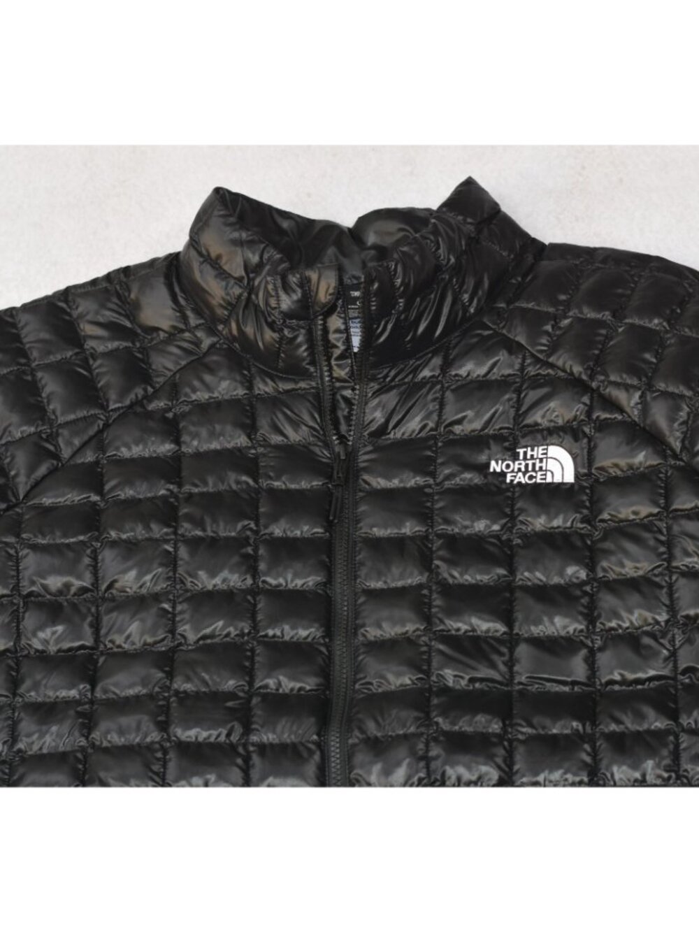 The North Face ThermoBall Jacket Mens 3X Big Tall Summit Black Packable Coat - Picture 3 of 16
